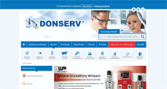 Desktop Screenshot of donserv.pl